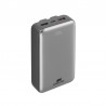Power Bank RIVACASE VA2612 / 20000 mAh / Charge ultra rapide PD 30W / Avec 2 câbles intégrés / Gris