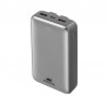 Power Bank RIVACASE VA2612 / 20000 mAh / Charge ultra rapide PD 30W / Avec 2 câbles intégrés / Gris