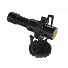 Deity V-Mic D4 Mini - Microphone pour Appareil Photo avec Support Antichoc