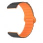 Ceinture Bracelet Connectée KIESLECT 22 mm Orange/Jaune/Noir