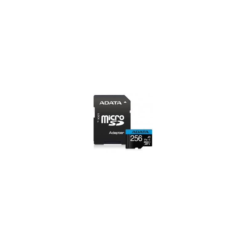 Carte Mémoire Adata 256Go Micro SDXC Class 10 Avec Adaptateur