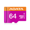 Carte mémoire Adata microSDXC 64 Go Class 10 + Adaptateur