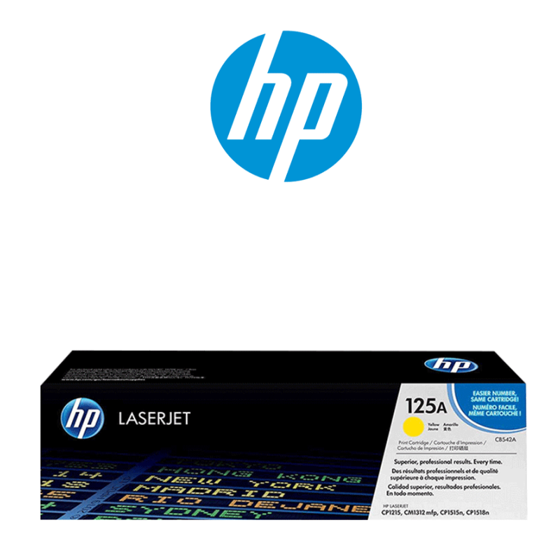 TONER HP ORIGINAL CB542A (125A) - YELLOW