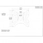 Support De Montage Mural Universel MANHATTAN 423731 Pour TV 23 - 42"