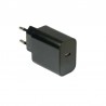 TETE CHARGEUR NOIR 20W TYPE-C ARGUS PD-2020