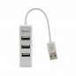 Hub USB 4 ports SBOX H-204 / Blanc