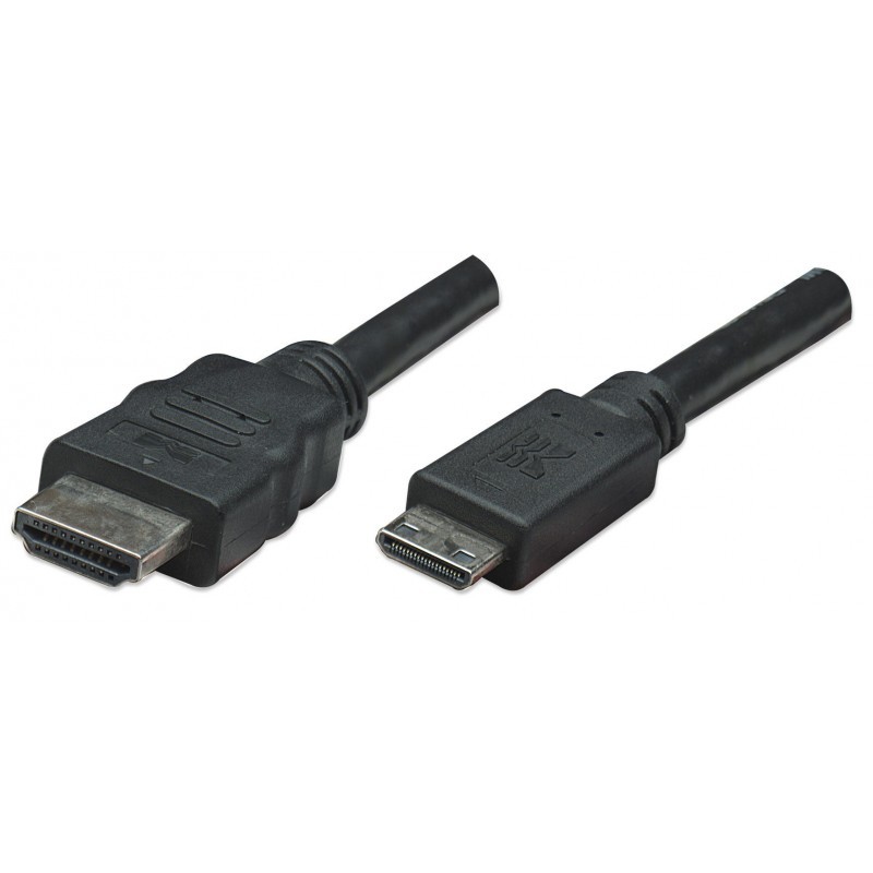 Câble Mini HDMI vers HDMI Manhattan 1.8M