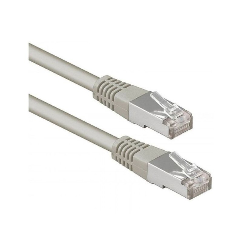 Câble Réseau UTP Cat 6 RJ45 5 Mètres - Gris
