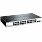Switch D-Link DGS-1210-28P 24 Ports PoE 10/100/1000 Mbps + 4 ports SFP - Noir(DGS-1210-28P)