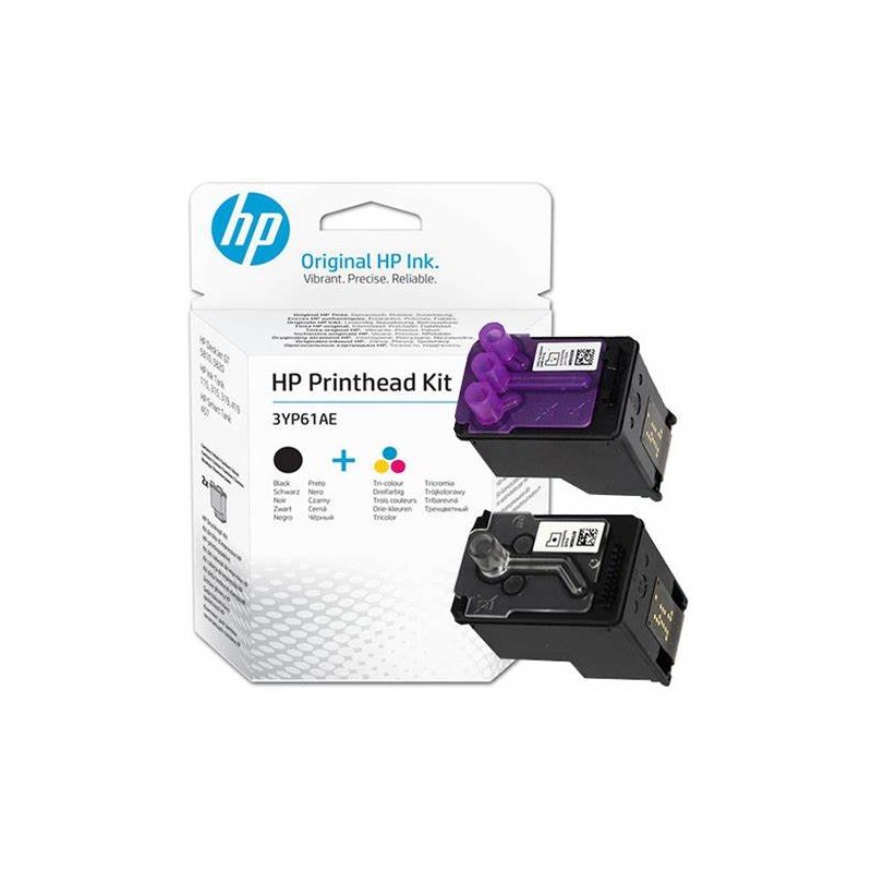 Tête d'impression HP d'origine Noir & Couleur