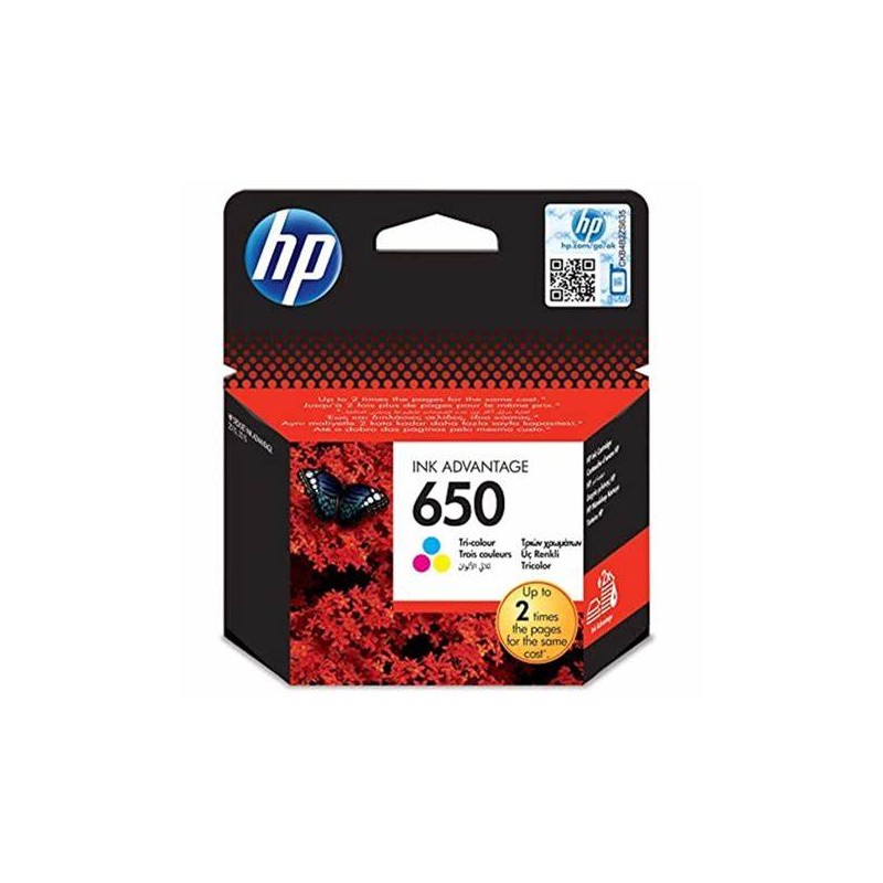 Cartouche d encre HP Original 650 - Couleur