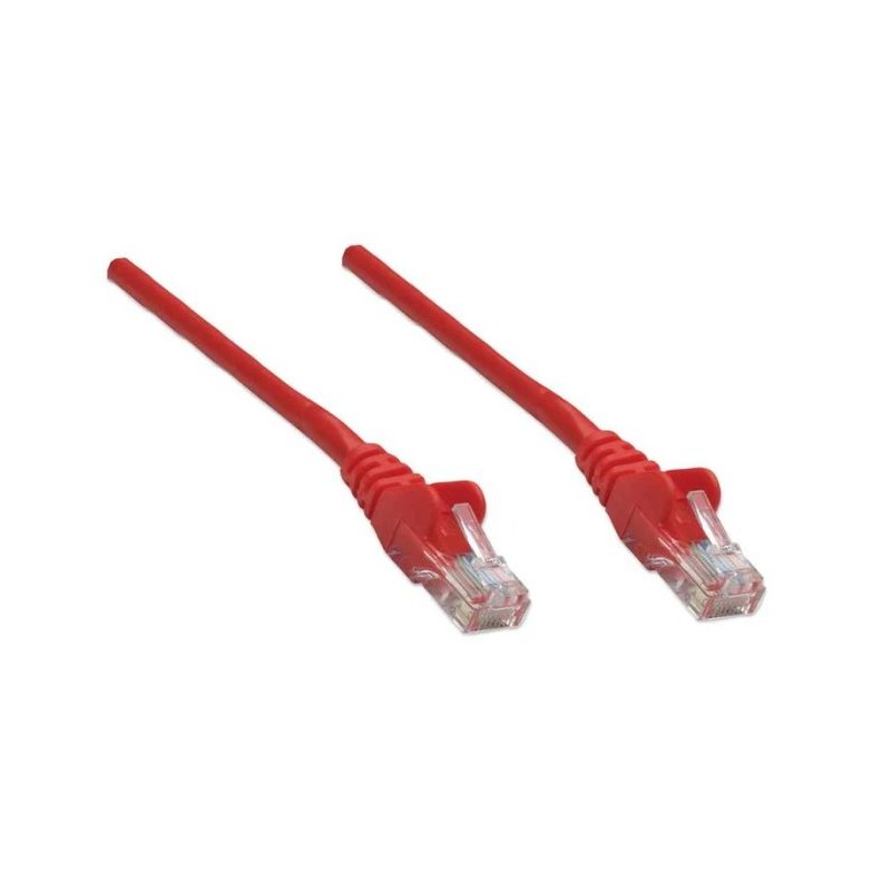 Câble Réseau INTELLINET UTP Cat 6 RJ45 3M - Rouge