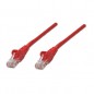 Câble Réseau INTELLINET UTP Cat 6 RJ45 3M - Rouge