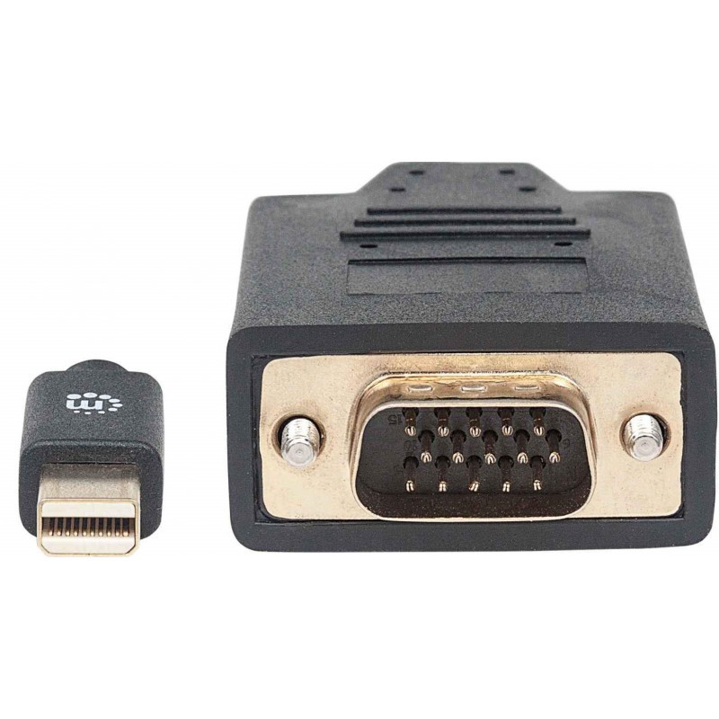 Cable Mini DisplayPort 1.2a to VGA Cable /Noir