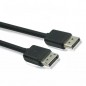 Câble DisplayPort Plat Vers DisplayPort - Noir