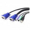 CABLE KVM 1.5M PS2