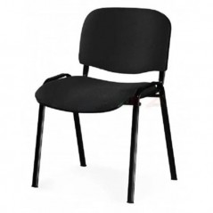 Chaise Attente 1 Place Sans Accoudoir - Noir