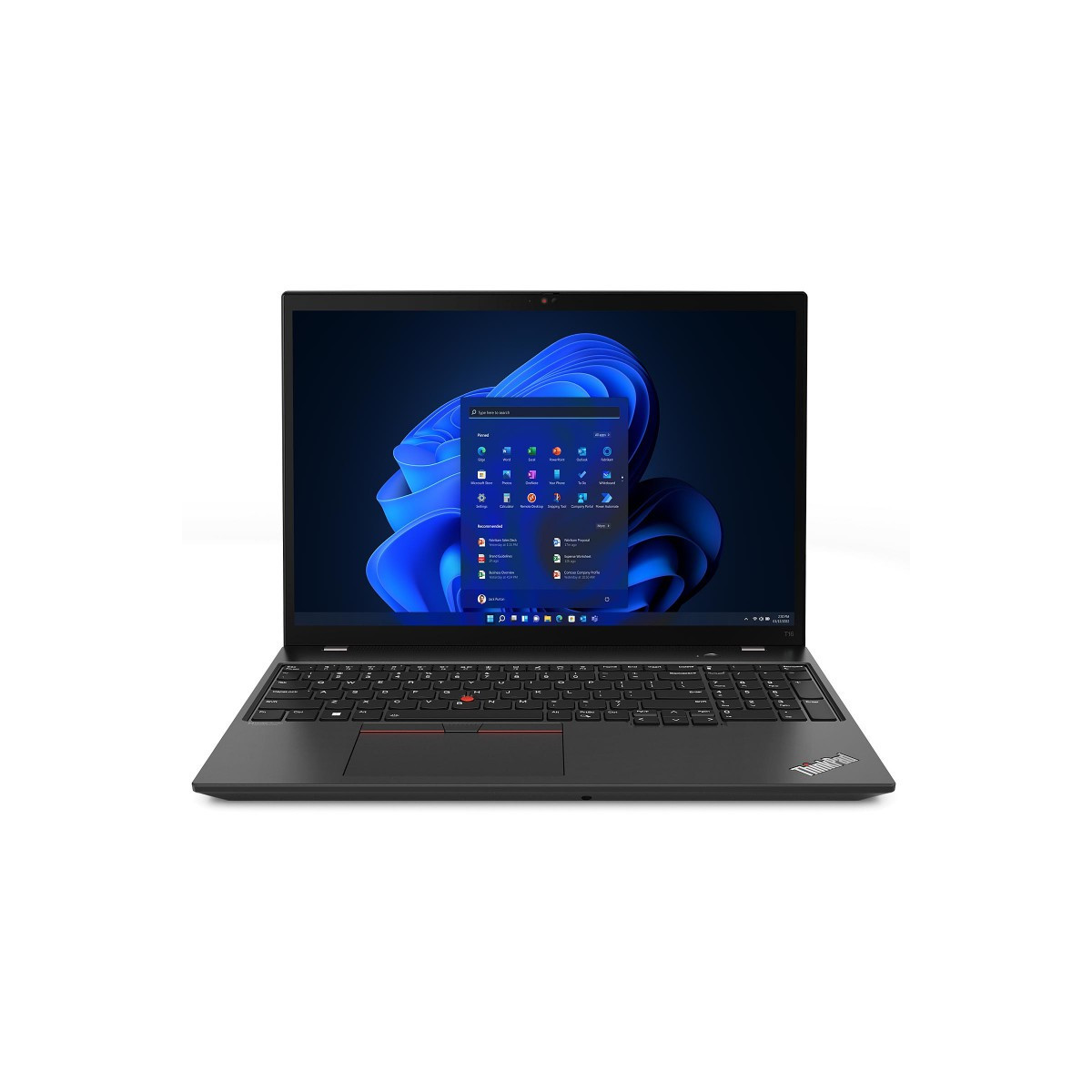 Pc Portable Lenovo ThinkPad T16 Gen 1 i7 12Gén 32Go 512Go SSD Noir (21BWS1H60Y)