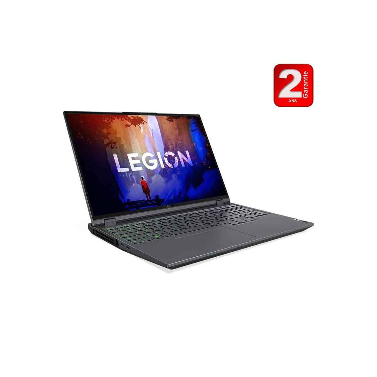 Pc Portable Lenovo Légion 5 Pro 16ARH7H AMD Ryzen 9 16Go 1To SSD Gris (82RG00AQFG)