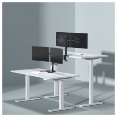 Support de Bureau SBOX LCD-352/2-2 Pour 2 Moniteurs LCD 13"- 32"