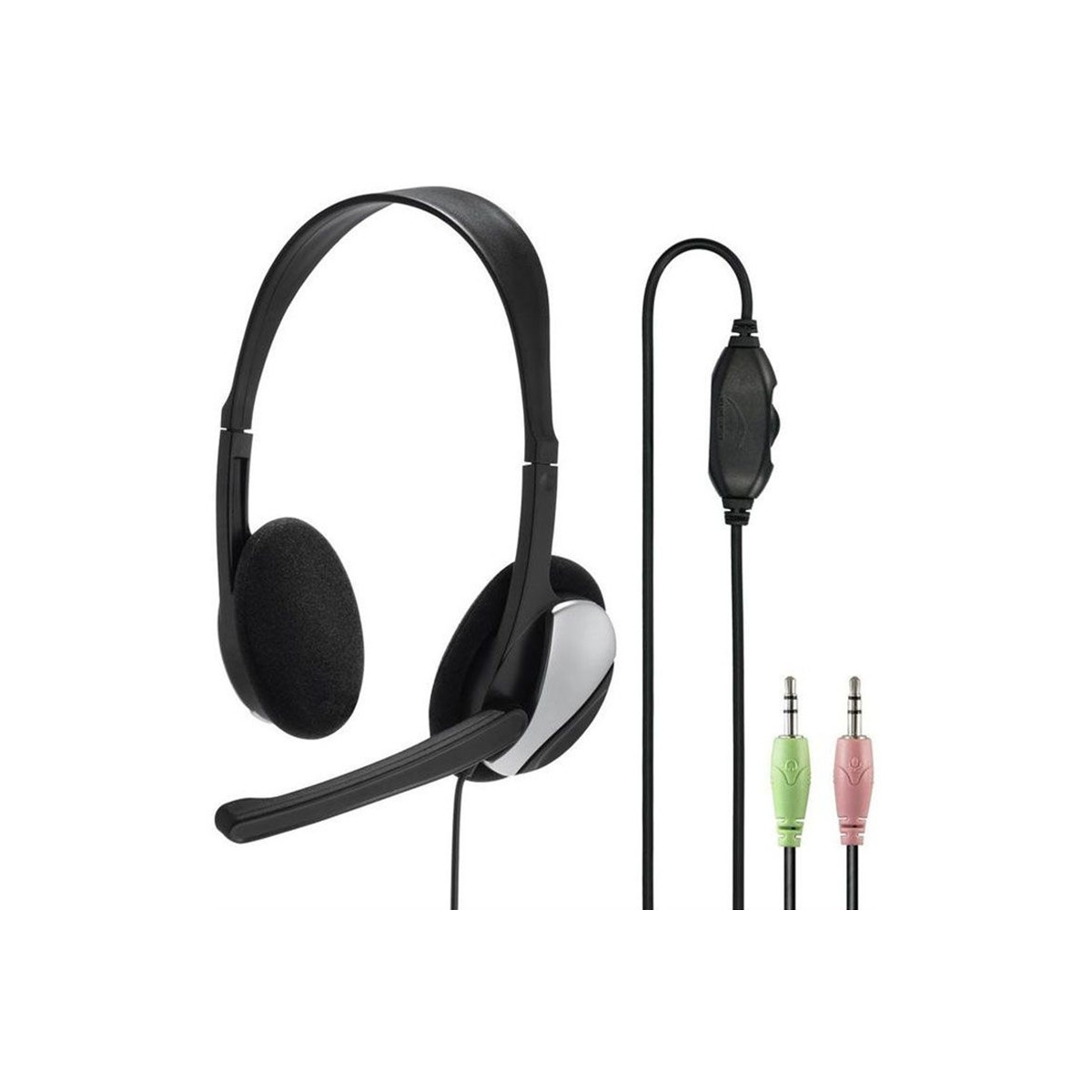 Hama Casque Micro De Bureau Pour Pc “HS-P100” – Noir – 139900