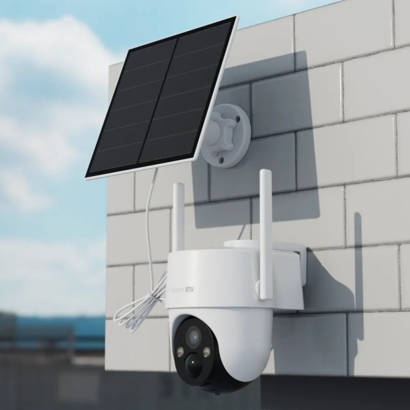 CAMERA DE SURVEILLANCE ARENTI SANS FIL 3MP 4G AVEC PANNEAU SOLAIRE