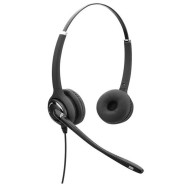 Micro Casque Filaire AXTEL Elite HD Voice Duo NC Noir – AXH-EHDD