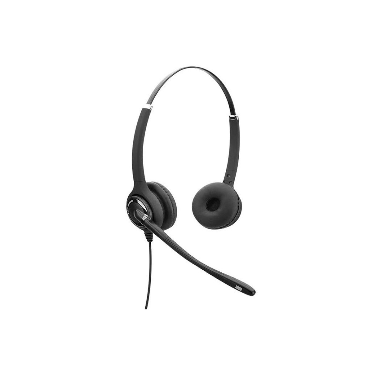 Micro Casque Filaire AXTEL Elite HD Voice Duo NC Noir – AXH-EHDD