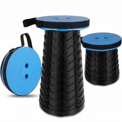Tabouret Télescopique Portable De Plage Et De Camping Pliable