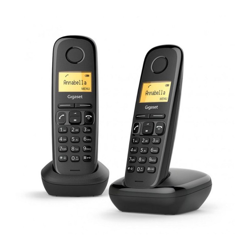 Téléphone Sans Fil GIGASET Duo A170 - Noir