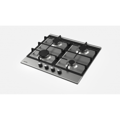 PLAQUE VIOL JOKER 4 FEUX / 60cm / Inox