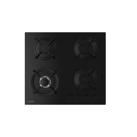 PLAQUE CAPPO JOKER 4 FEUX / 60CM / Noir