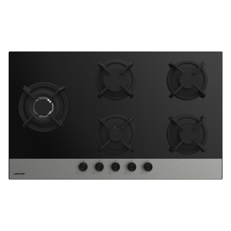 PLAQUE SANTA 5FEUX NOIR/INOX 90 FFD JOKER PLAQUE SANTA 5FEUX NOIR/INOX 90 FFD JOKER