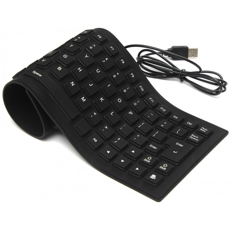 Clavier Flexible Noir – CLAVIER-FLEXIBLE