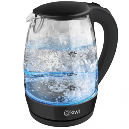 BOUILLOIRE ÉLECTRIQUE KIWI / 2000W / 1,8 L / NOIR