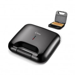 APPAREIL À GAUFRES KIWI KSM2405W / 750 W / NOIR