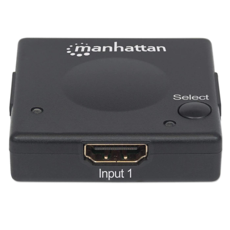Commutateur Manhattan HDMI 1080p 2 ports Commutateur Manhattan HDMI 1080p 2 ports