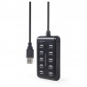 Hub USB 2.0 GIMBERD 10 ports