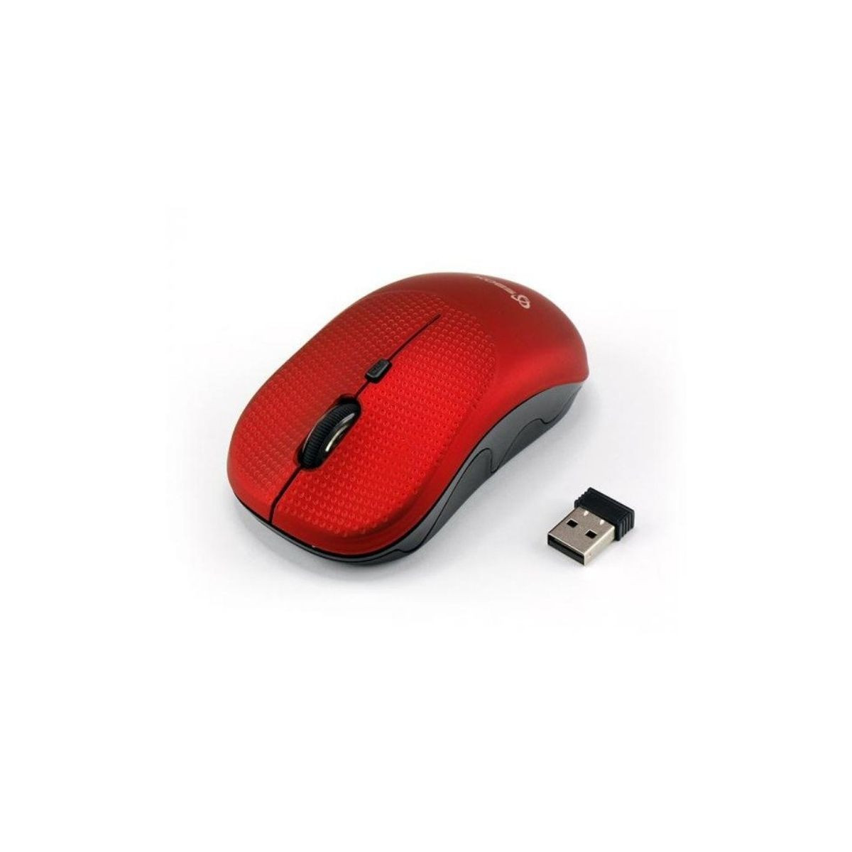 Souris Optique Sans Fil SBOX 6D WM-106R Avec Molette de Défilement Rouge – WM-106R