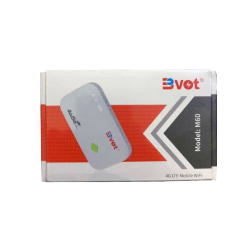 Router wifi portable M60 300 Mbps 4G/5G 10 appareils - Blanc