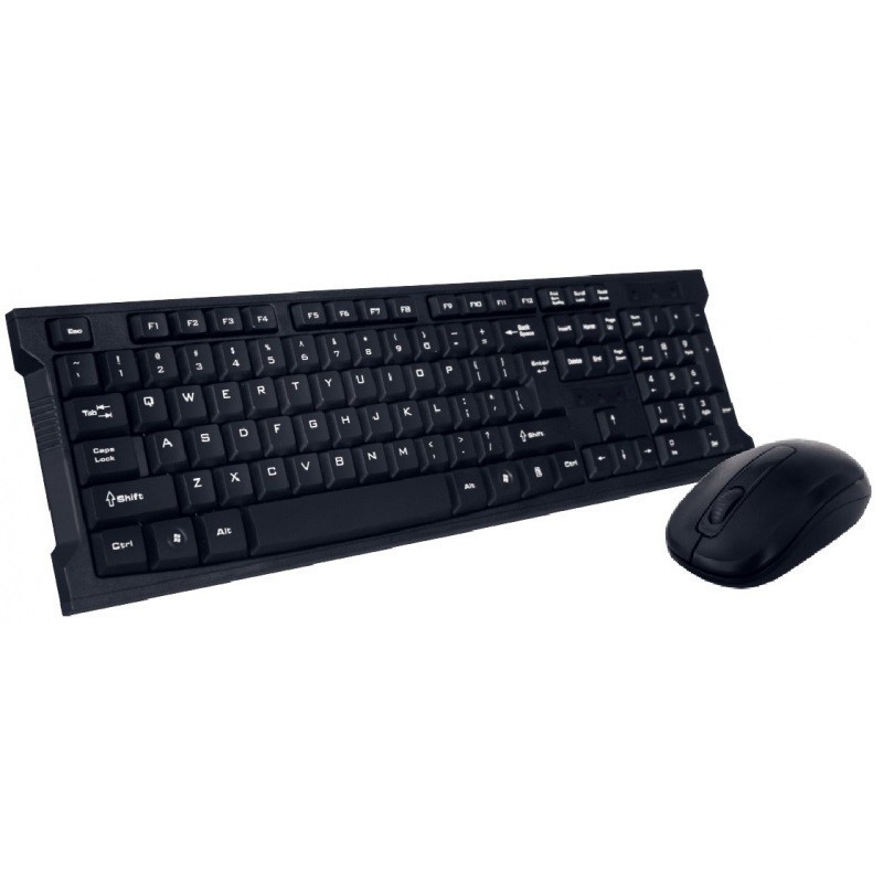 Ensemble Clavier et Souris Sans Fil Macro Noir – M-715