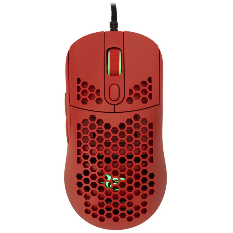 SOURIS WHITE SHARK GAMING GALAHAD GM-5007 - 6400 DPI - ROUGE