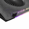 Refroidisseur Gaming White Shark GCP-33 ICE MASTER RGB pour Pc portable 15.6"