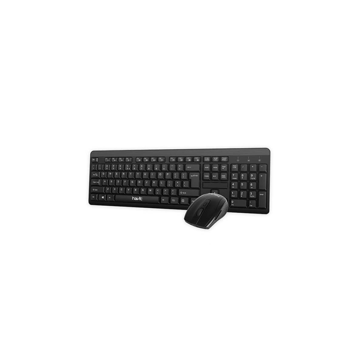 Ensemble Clavier & Souris HAVIT Sans Fil Noir (KB260GCM) – HV-KB260GCM