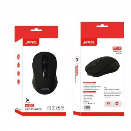 SOURIS OPTIQUE SANS FIL JEDEL GAMER RECHARGEABLE W560