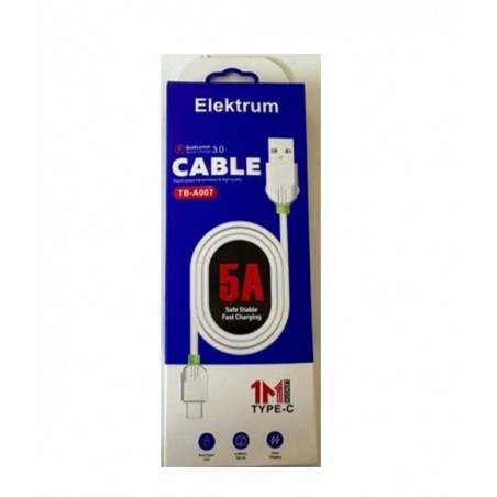 Câble Charge Elektrum TB-A007 Type C 5A