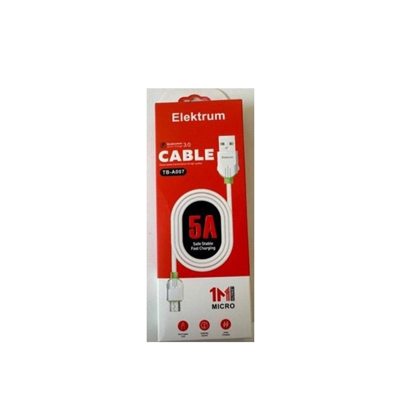 Câble Charge Elektrum TB-A007 Micro USB 5A