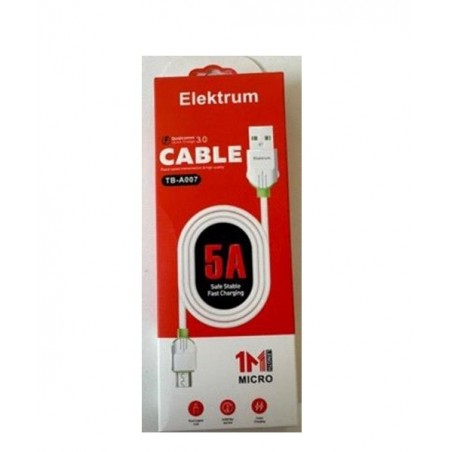 Câble Charge Elektrum TB-A007 Micro USB 5A