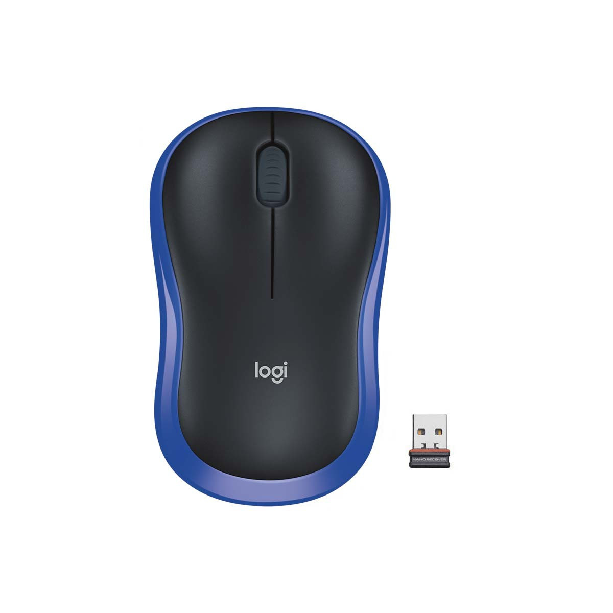 Souris Sans Fil Logitech M185 Bleu – 910-002236