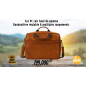 Sac PC cuir haut de gamme – MARRON Sac PC cuir haut de gamme – MARRON